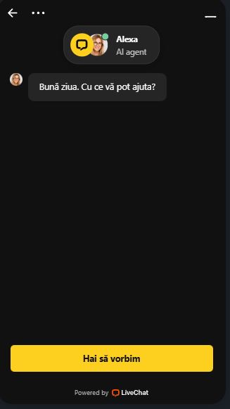 Contatta supporto clienti tramite chat dal vivo Prima Casino